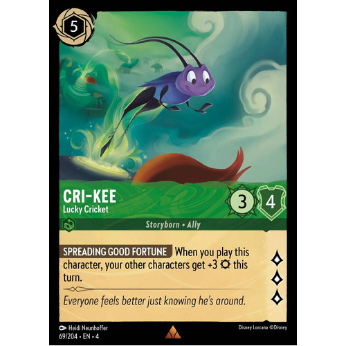 Cri-Kee - Lucky Cricket  (69) FOIL - URR