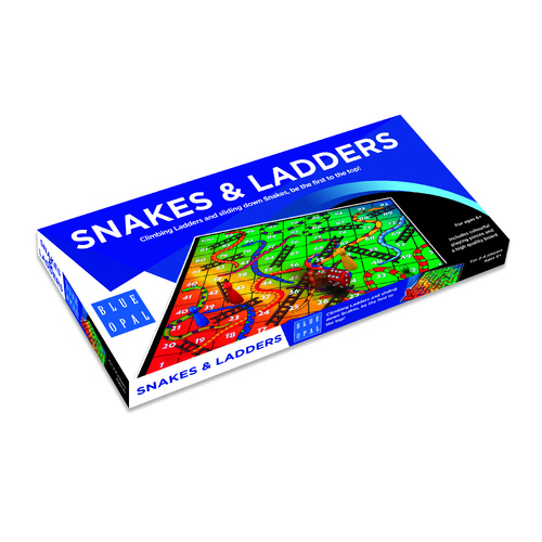 Blue Opal - Snakes and Ladders Game