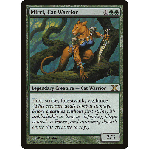 Mirri, Cat Warrior - 10E