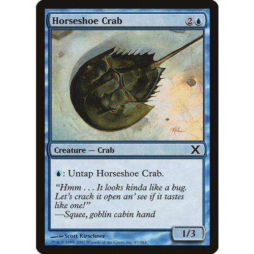 Horseshoe Crab - 10E