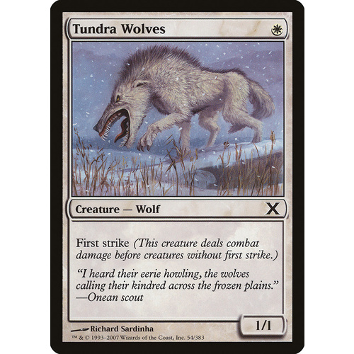 Tundra Wolves - 10E
