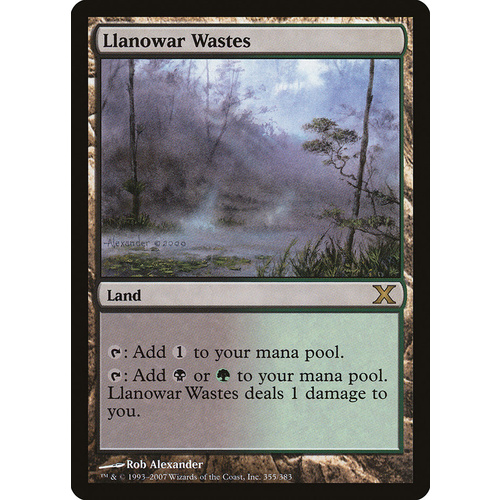 Llanowar Wastes - 10E
