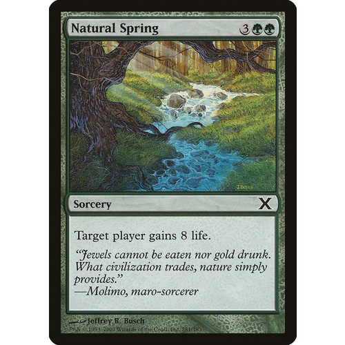 Natural Spring - 10E