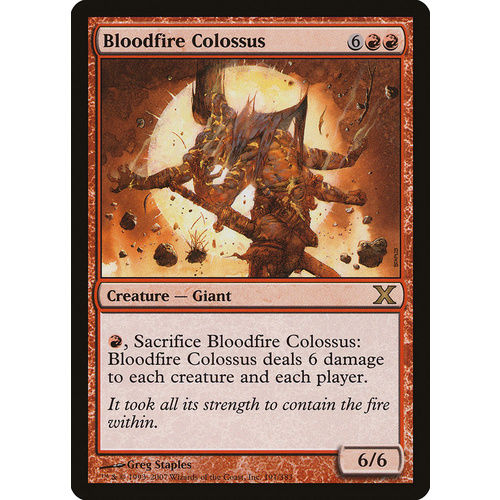Bloodfire Colossus - 10E