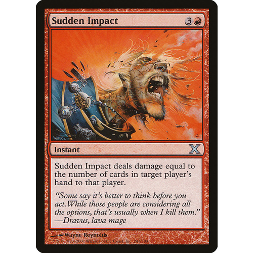 Sudden Impact - 10E