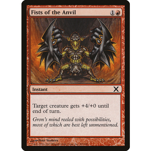 Fists of the Anvil - 10E