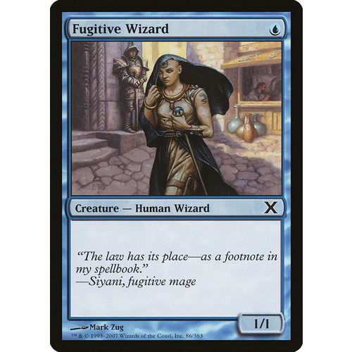 Fugitive Wizard - 10E