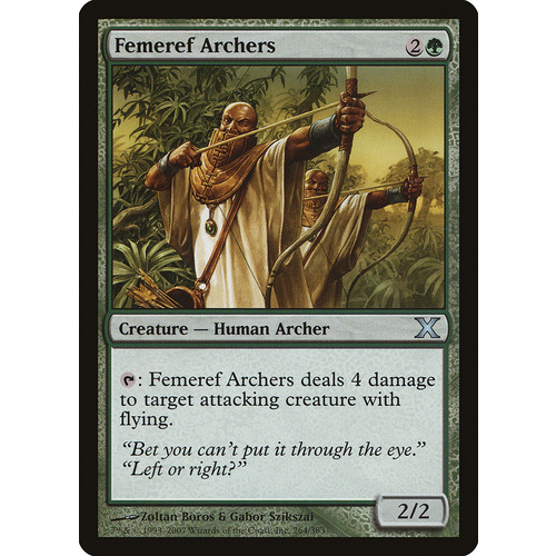 Femeref Archers - 10E