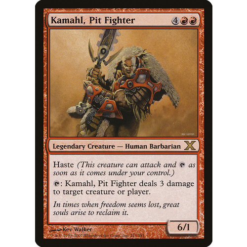Kamahl, Pit Fighter FOIL - 10E