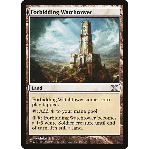 Forbidding Watchtower FOIL - 10E