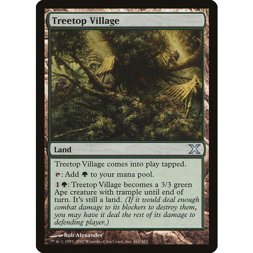 Treetop Village FOIL - 10E