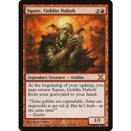 Squee, Goblin Nabob FOIL - 10E