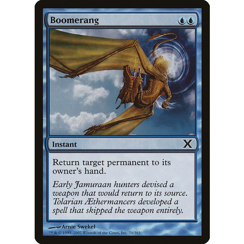 Boomerang FOIL - 10E