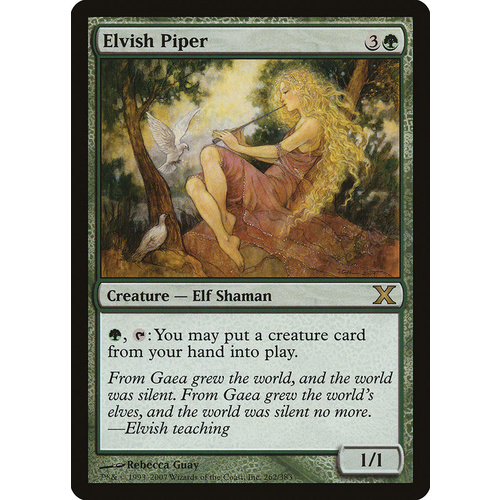 Elvish Piper FOIL - 10E