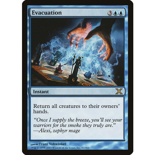 Evacuation FOIL - 10E