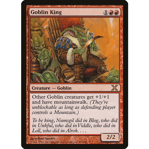 Goblin King FOIL - 10E