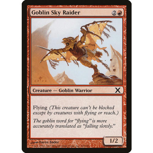 Goblin Sky Raider FOIL - 10E