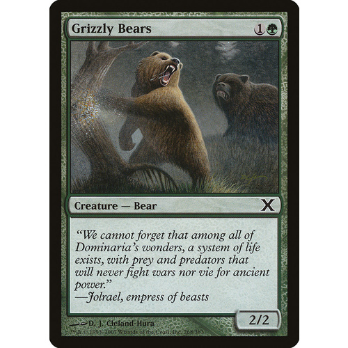 Grizzly Bears FOIL - 10E