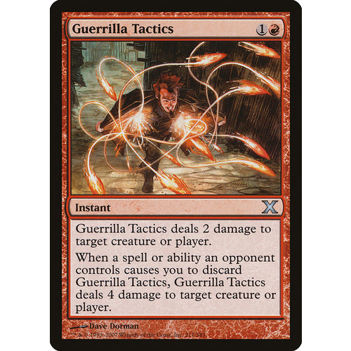 Guerrilla Tactics FOIL - 10E