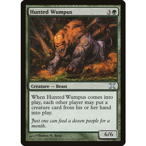 Hunted Wumpus FOIL - 10E