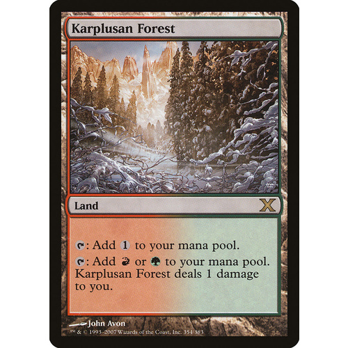 Karplusan Forest FOIL - 10E