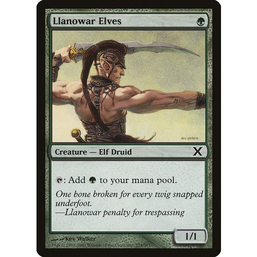 Llanowar Elves FOIL - 10E