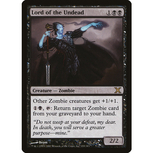 Lord of the Undead FOIL - 10E