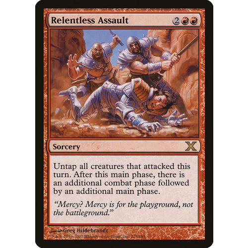 Relentless Assault FOIL - 10E