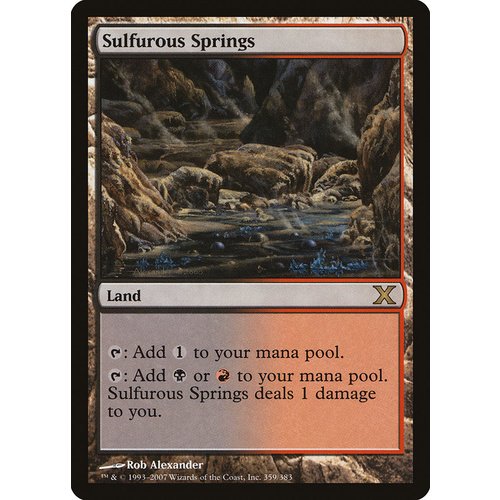 Sulfurous Springs FOIL - 10E