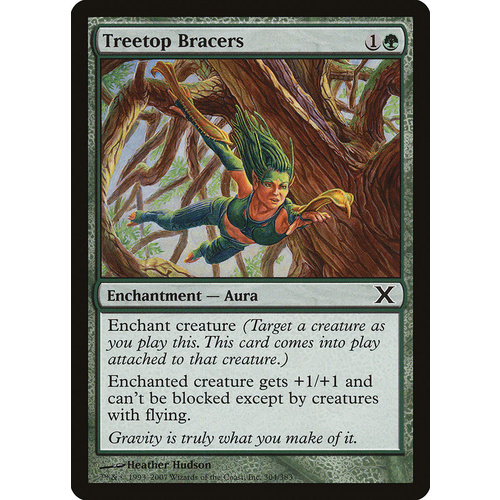 Treetop Bracers FOIL - 10E