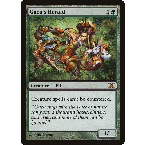 Gaea's Herald FOIL - 10E