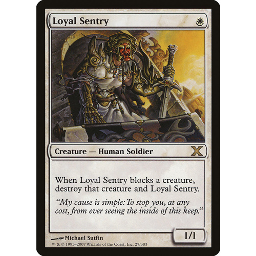 Loyal Sentry FOIL - 10E