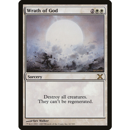 Wrath of God FOIL - 10E
