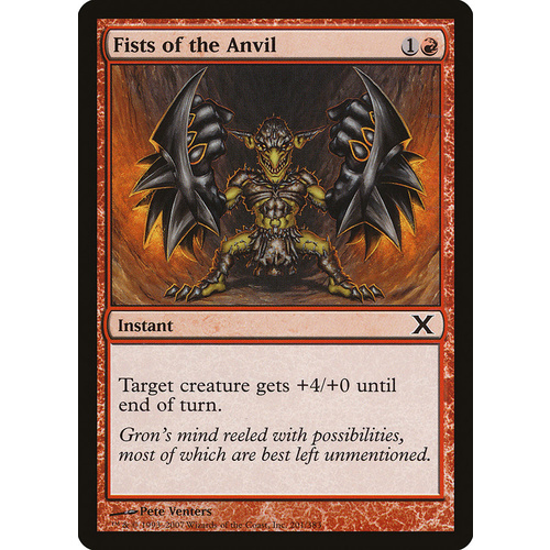 Fists of the Anvil FOIL - 10E
