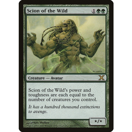 Scion of the Wild FOIL - 10E