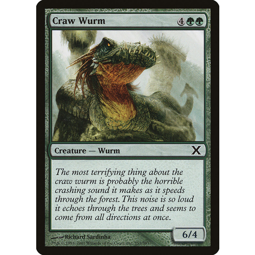 Craw Wurm FOIL - 10E