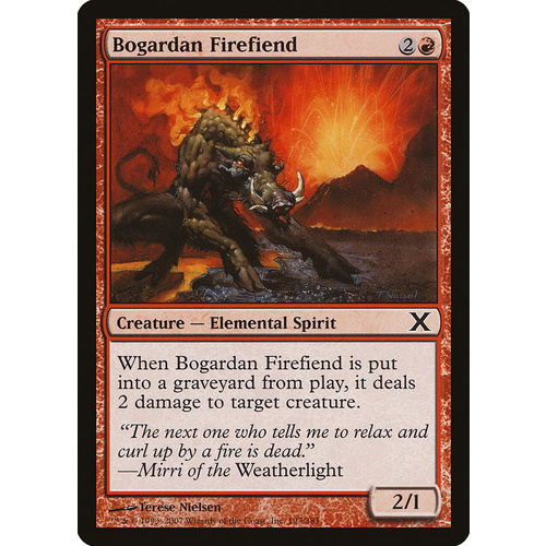 Bogardan Firefiend FOIL - 10E