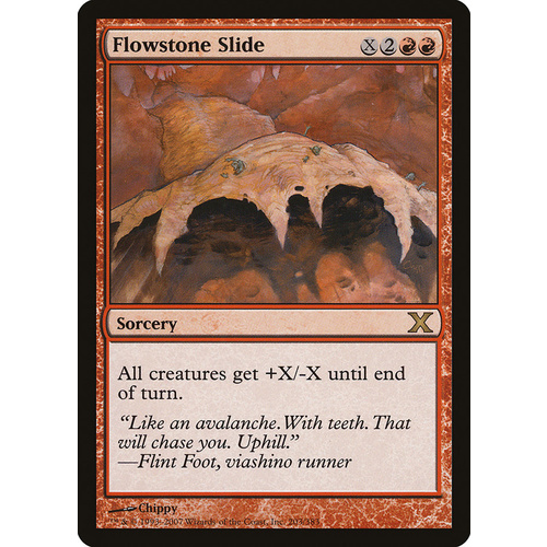Flowstone Slide FOIL - 10E