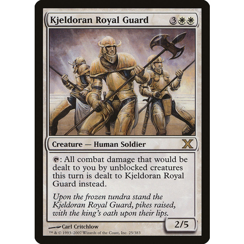 Kjeldoran Royal Guard FOIL - 10E