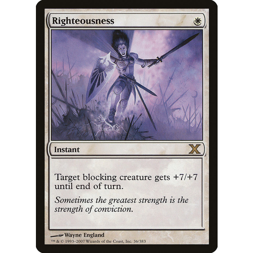 Righteousness FOIL - 10E