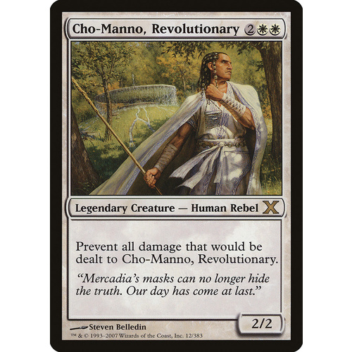 Cho-Manno, Revolutionary FOIL - 10E
