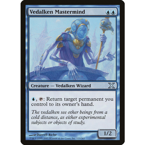Vedalken Mastermind FOIL - 10E
