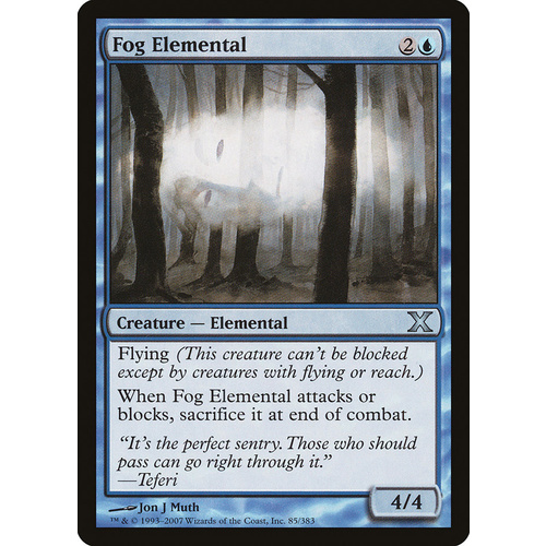 Fog Elemental FOIL - 10E