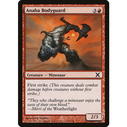 Anaba Bodyguard FOIL - 10E