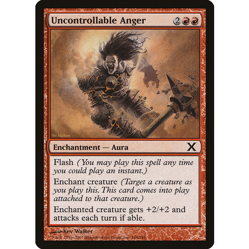 Uncontrollable Anger FOIL - 10E