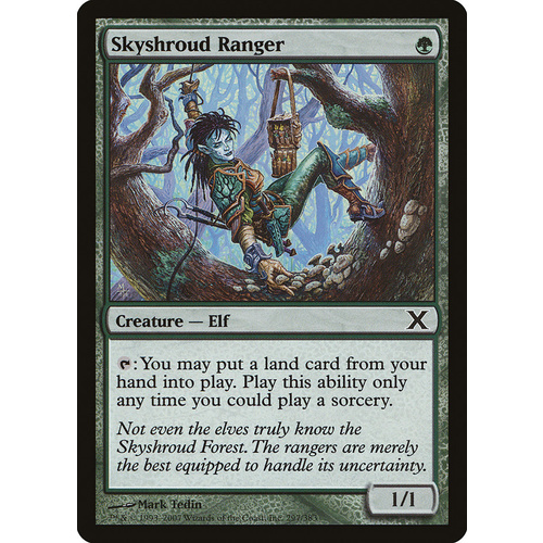 Skyshroud Ranger FOIL - 10E