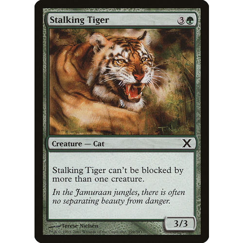 Stalking Tiger FOIL - 10E