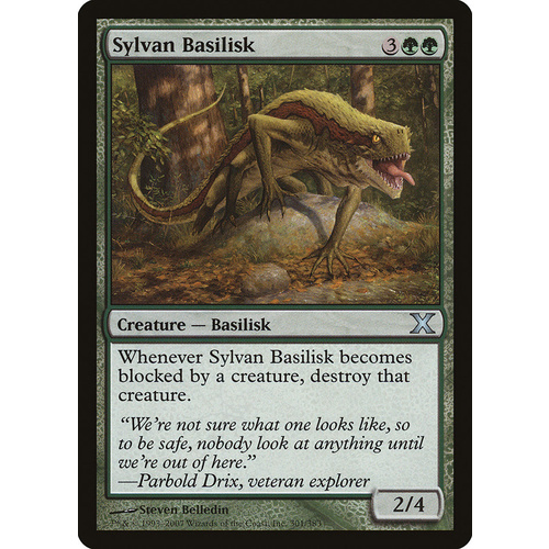 Sylvan Basilisk FOIL - 10E