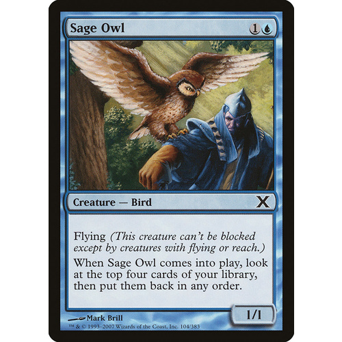 Sage Owl FOIL - 10E