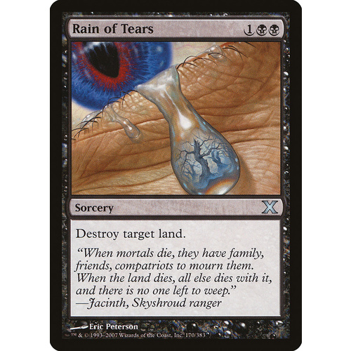 Rain of Tears FOIL - 10E